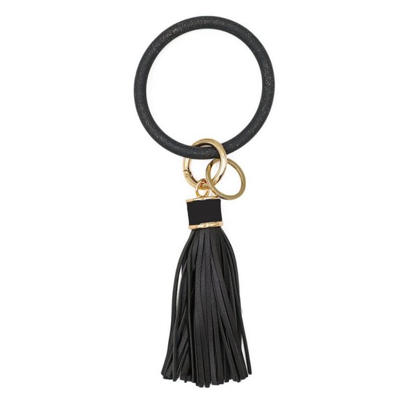 Silicone Key Ring with Tassel - Picture 3 of 3